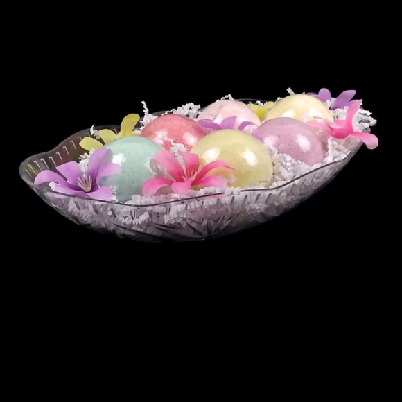 Handmade 6 Luxury Bathbombs Gift Basket Bath Set Fruit Assortment - Picture 3 of 4